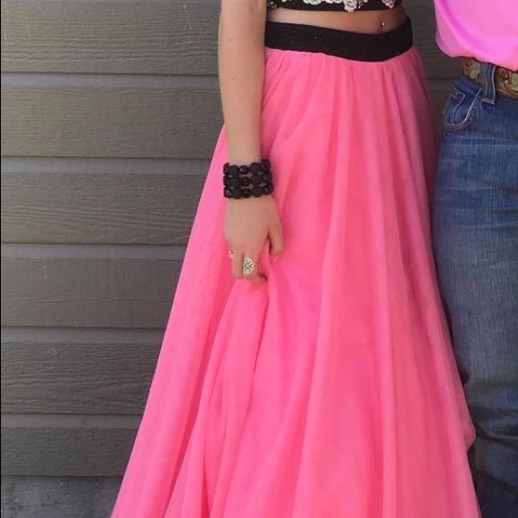 Two Piece Prom Dress - Picture 4 of 5